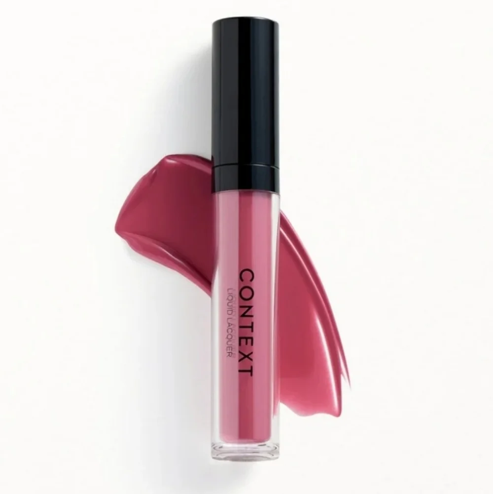 CLEARANCE! Context Skin Matte Lip Lacquer: SAY LOVE (Vibrant Pink) NIB
